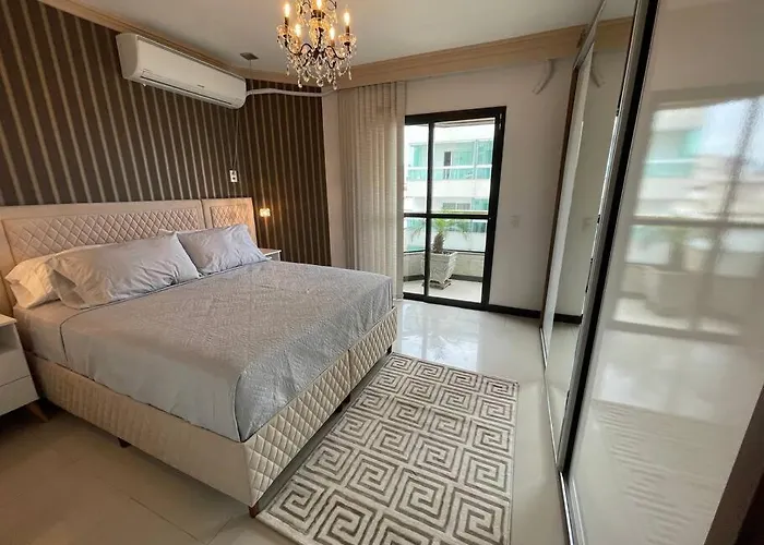 Apt De Luxo Na Praia Do Morro C/ Vista Para O Mar