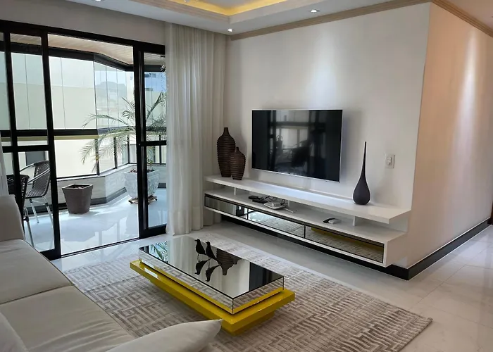 Apt De Luxo Na Praia Do Morro C/ Vista Para O Mar